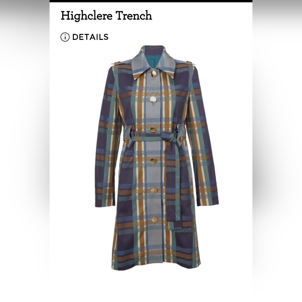 CAbi Highclere Trench NWT
